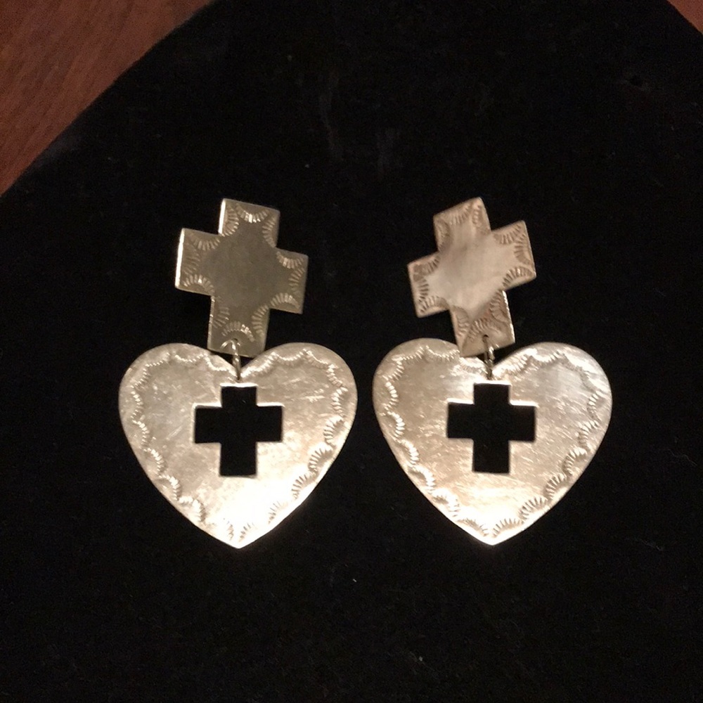 🟣 Vintage 925 Sterling Earrings